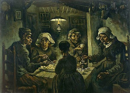 The Potato Eaters: 1885 Painting by Vincent van Gogh