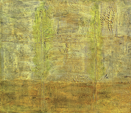 Cypress (2010): Painting, acrylic on canvas, by Kendall Johnson