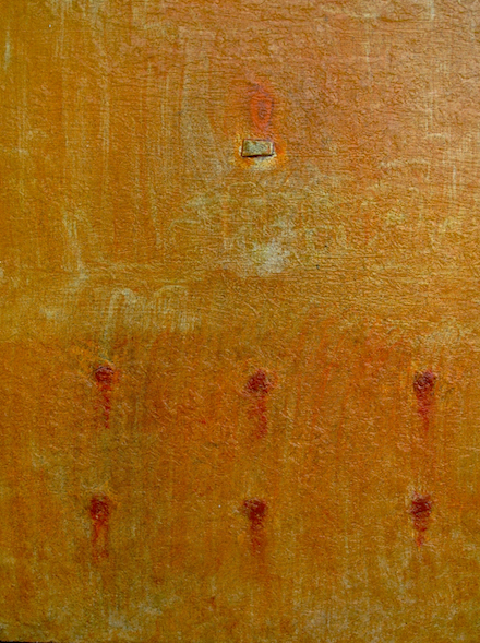 For Our Sins (2006-2017): Acrylic on canvas painting © by Kendall Johnson