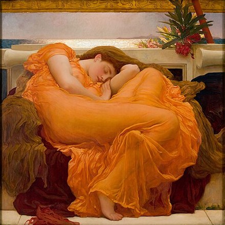 Flaming June: Painting (1895) by Frederic Leighton