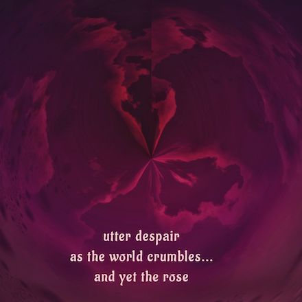(utter despair): Haiga (visual art + haiku) © by Mark Meyer