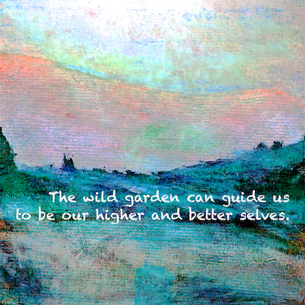 (M6: The wild garden): Visual Poem © 2025 by Kendall Johnson