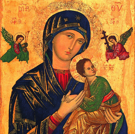Our Mother of Perpetual Help: Byzantine icon circa 1325-1480