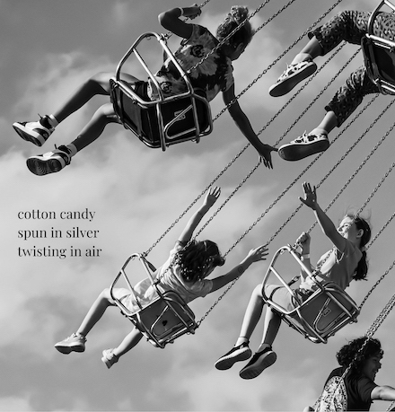 Untitled shahai (cotton candy): Poem and photograph by Darlene O’Dell