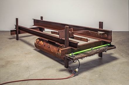 Bakersfield Spur (2022): sculpture &copy; by David Kimball Anderson