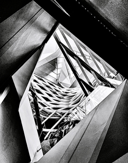 Rhythm of Diamond Lace: B&W photograh &copy; by Paola Jo Corso