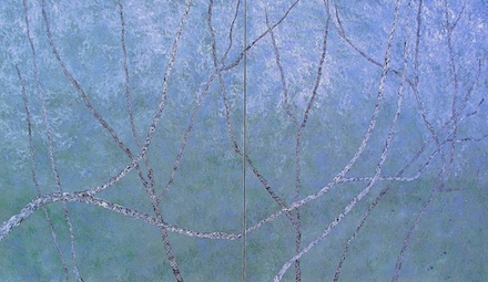 Reaching (2016): Painting &copy; by Kendall Johnson