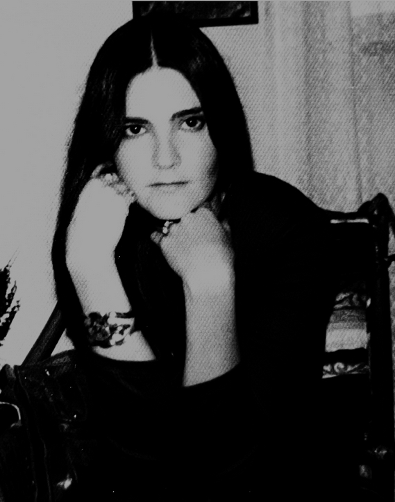 B&W family photo of the poet &copy; by Alexis Rhone Fancher