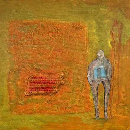 Path to Memorial Chapel (2025): Detail of painting &copy; by Kendall Johnson