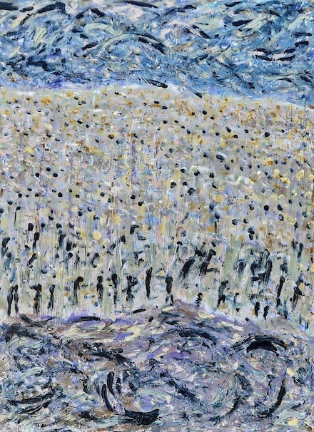 We Are All After Vincent’s Light (2024): Painting &copy; by Kendall Johnson