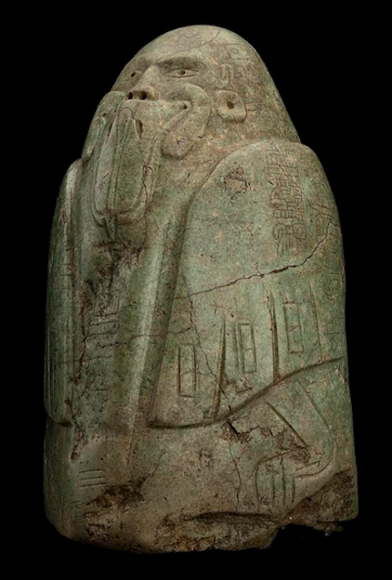 Tuxtla Statuette: Mesoamerican carving, AD 162 Tuxtla Statuette: Mesoamerican carving, AD 162