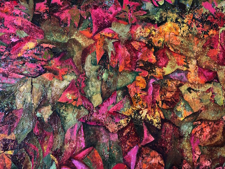 Oregon Autumn Leaves: oil painting by Joann Carrabbio