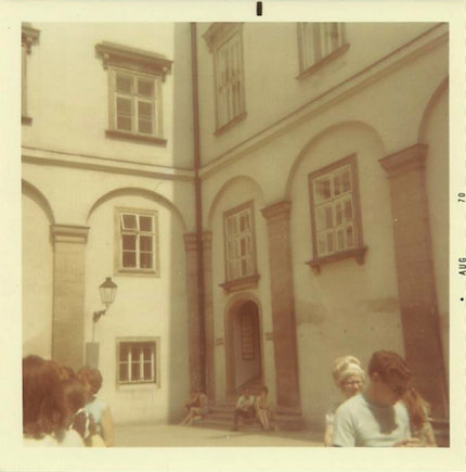 Spanish Riding School in Vienna (1970), snapshot by Robert L. Dean, Jr.