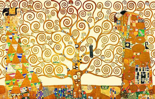 The Tree of Life, Stoclet Frieze: painting by Gustav Klimt