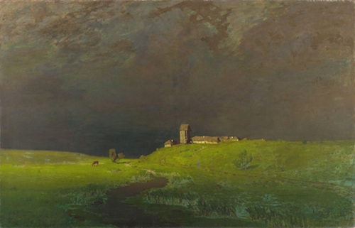 After the Rain: painting (1879) by Arkhip Kuindzhi