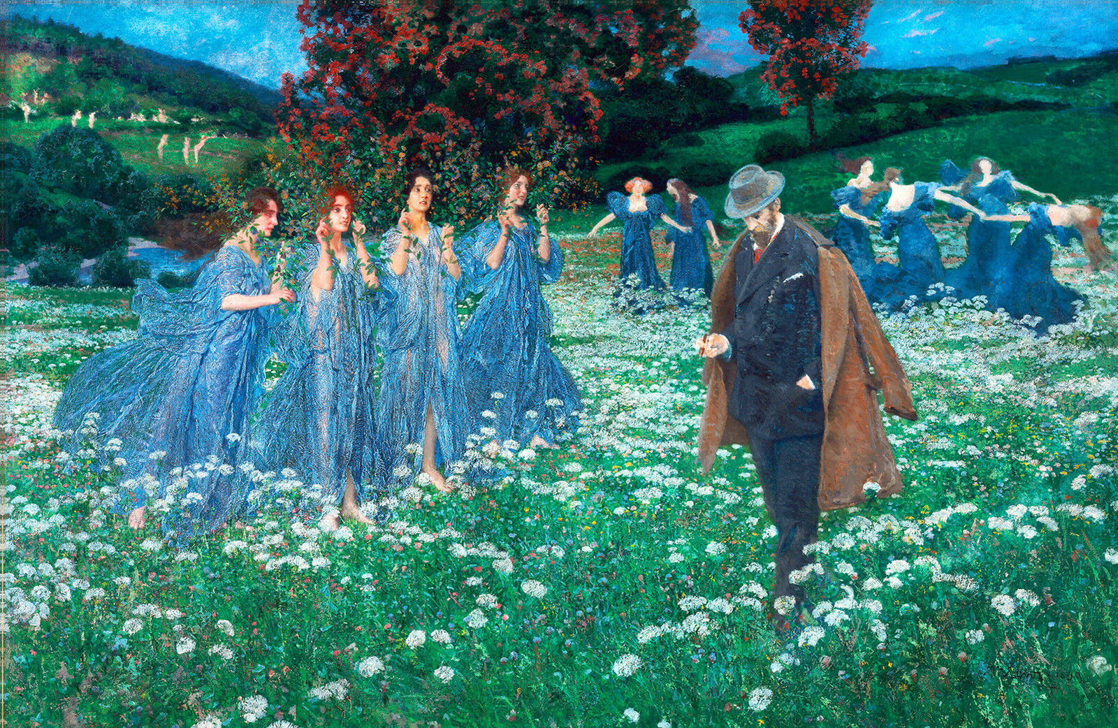 One World: Painting by Maximilian Lenz