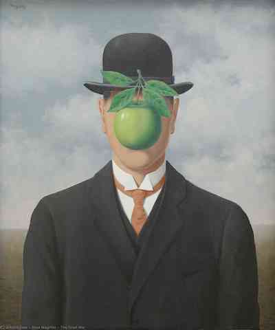 La Grand Guerre: Painting (1964) by Rene Magritte