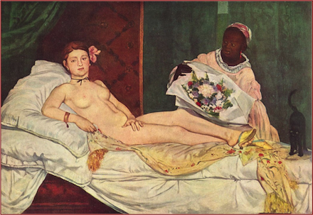 Olympia, 1863 painting by Eduoard Manet