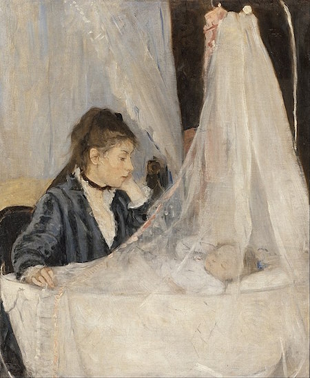 The Cradle, 1872 painting by Berthe Morisot