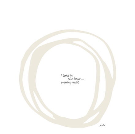 [i take in]: untitled haiga by Kala Ramesh