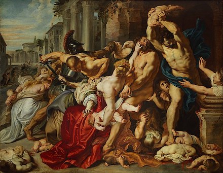 Massacre of the Innocents: 1612 Painting by Peter Paul Rubens