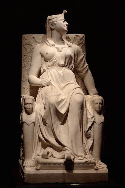 The Death of Cleopatra, sculpture by Edmonia Lewis