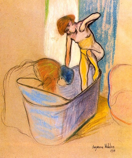 The Bath: painting by Suzanne Valadon