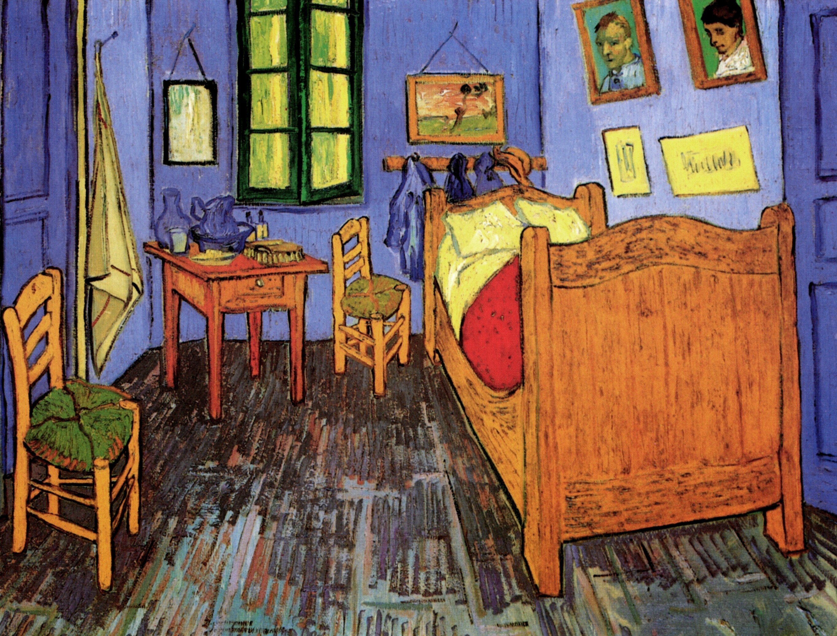 Bedroom in Arles: 1889 painting by Vincent van Gogh