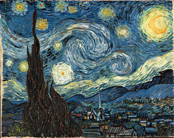 The Starry Night: painting by Vincent van Gogh