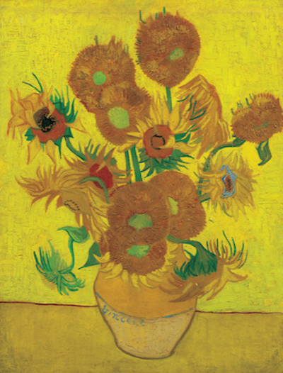 Sunflowers: Oil painting (1888) by Vincent van Gogh