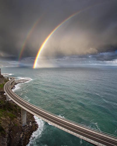 Sea Cliff Bridge: Photograph by David Wimble